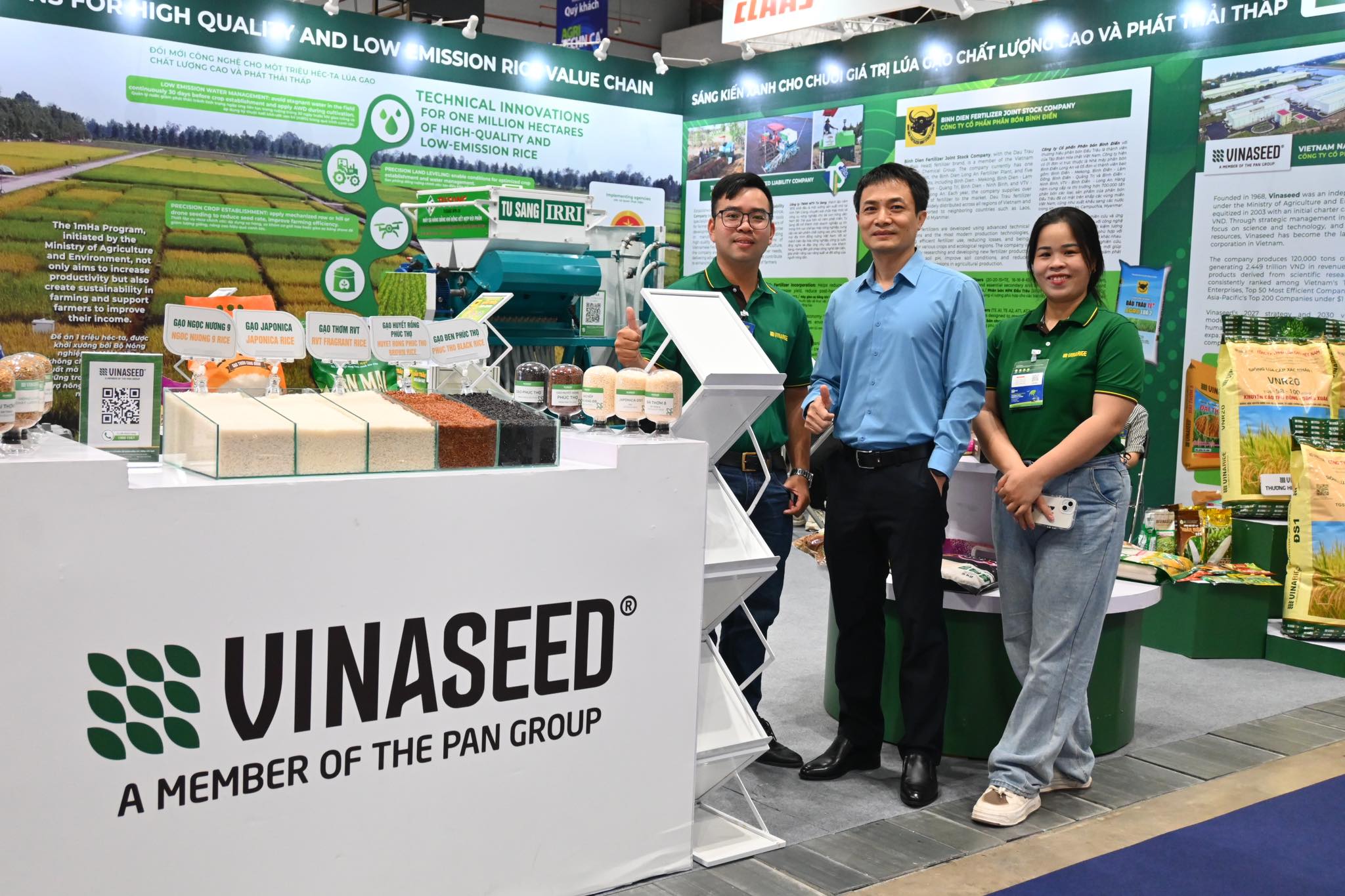 Vinaseed Tham Gia Chuỗi Sự Kiện Quốc Tế Agritechnica Asia Và HortEx Vietnam 2025